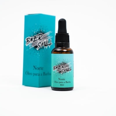 Biker Skull - Óleo para a barba Norte 30ml