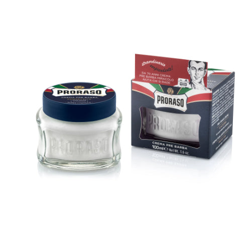 Proraso Pre-Shave Cream 100ml - Aloe Vera und Vitamin E