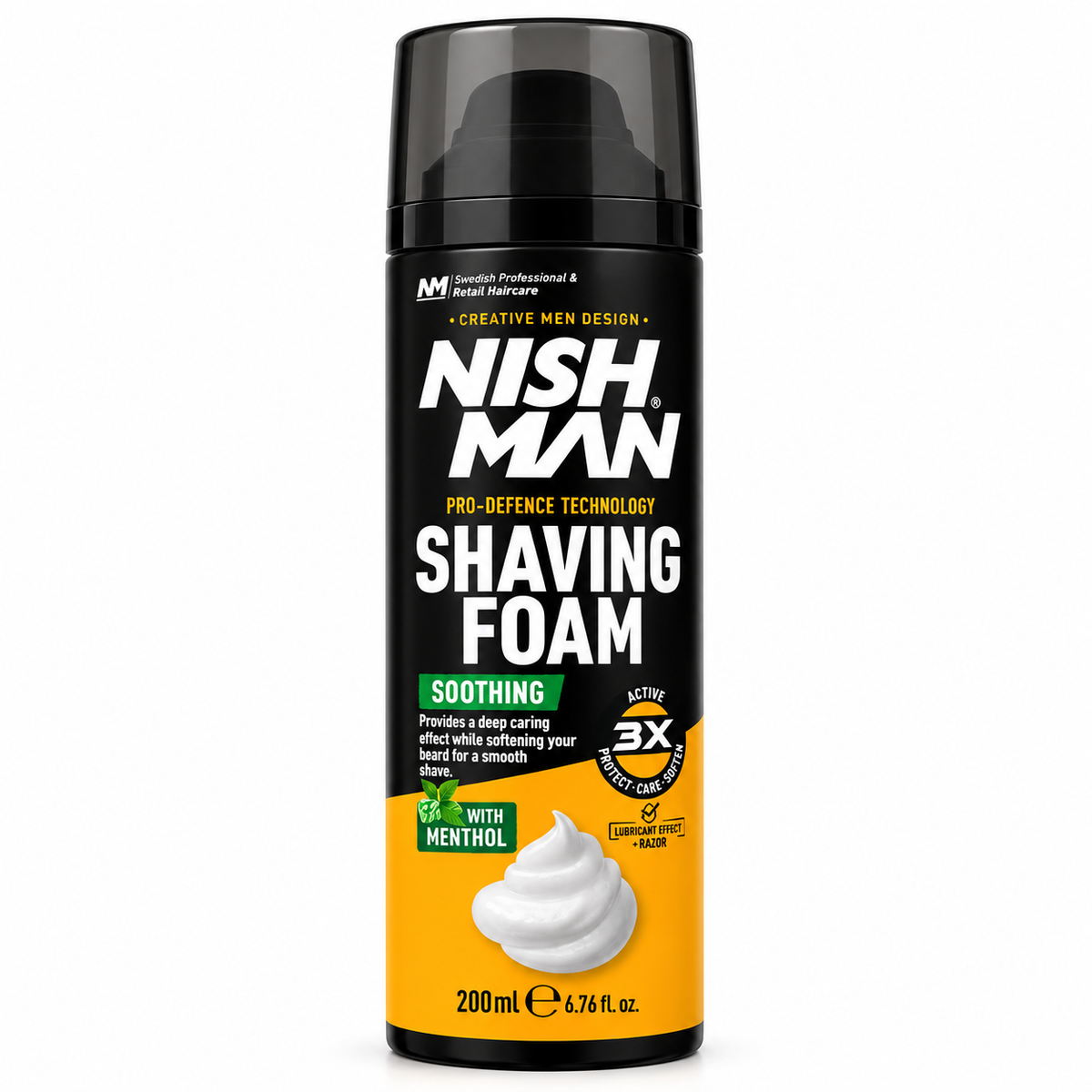 Nishman - Espuma para Barbear com Mentol 200ml