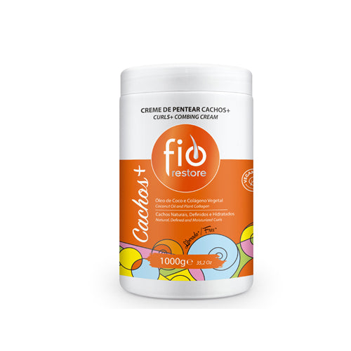 Fio Restore- Creme de Pentear Caracóis Cachos + 1 Kg