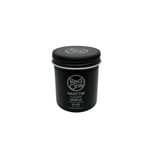 Red One-Matte Hair Wax Black 100ml
