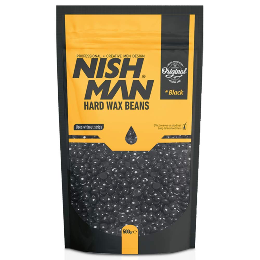 Nishman - Schwarzes Enthaarungswachs - 500 g