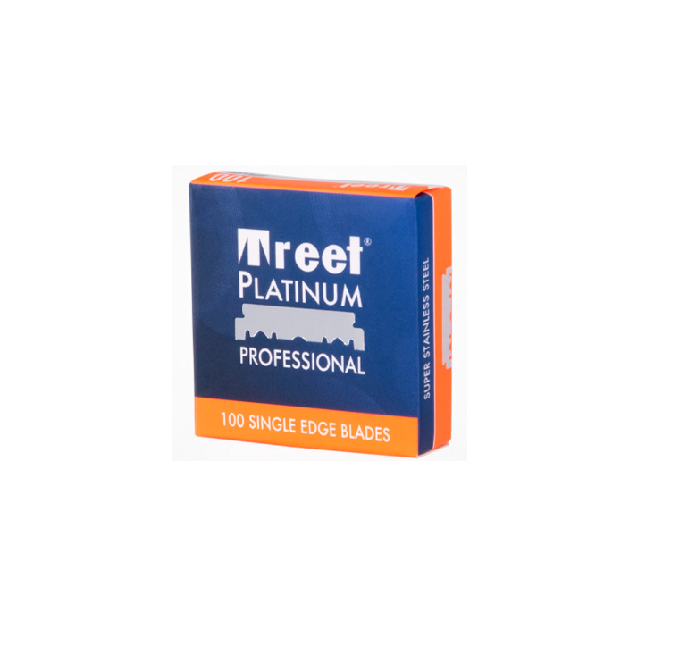 Lâminas Barbear Treet Platinium Partidas 100 Unidades