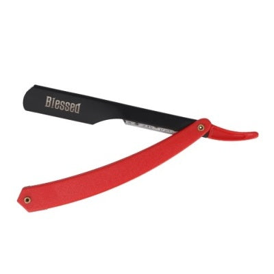 Navalha BLESSED - Preto e Vermelho