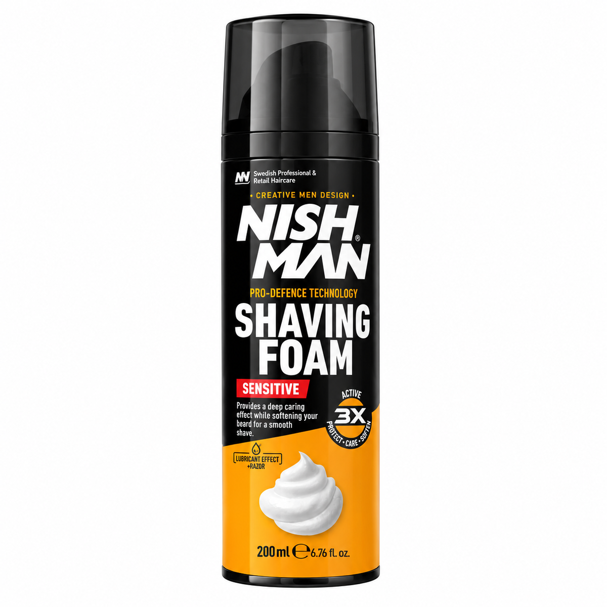 Nishman - Espuma para Barbear Sensitive 200ml
