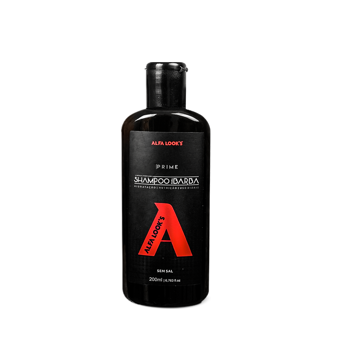 Alfa Look´s - Shampoo para barba sem sal 200ml
