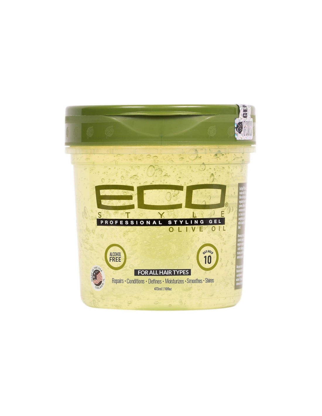 Eco- Hair Styling Gel Olive Oil 236ml