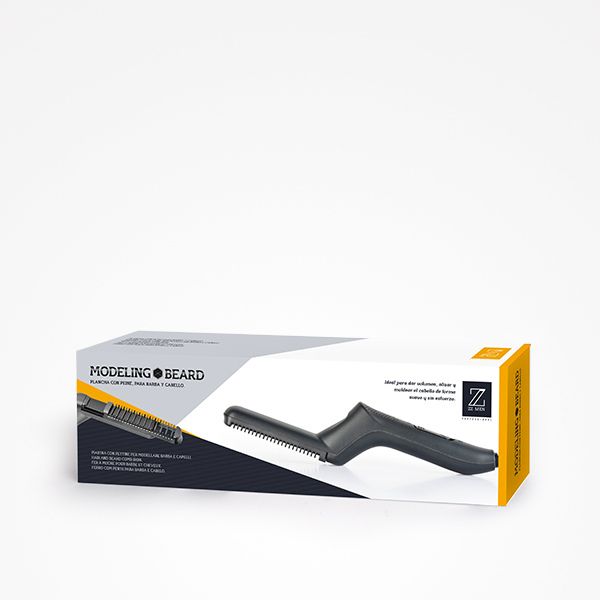ZZ Man- Prancha para modelar cabelo e barba