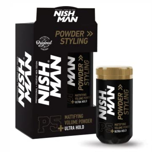 NIshman -  Cera em Pó Volume P5 - Fixação Extra Forte - 20g