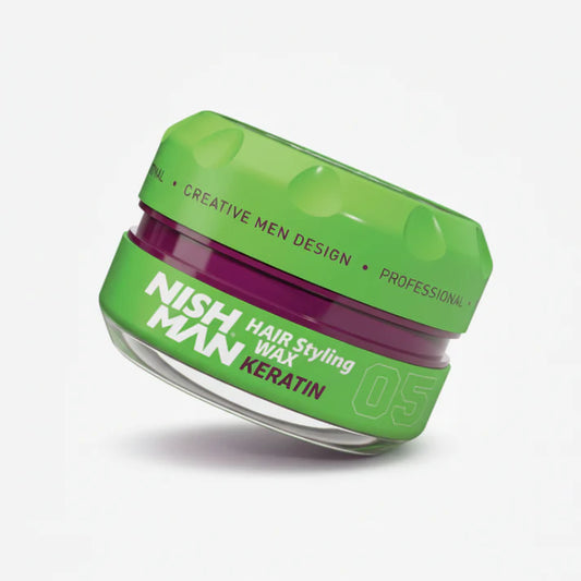 | ESCOLHE O PACK | Nishman - Hair Styling Wax 05 Keratin 150 ml