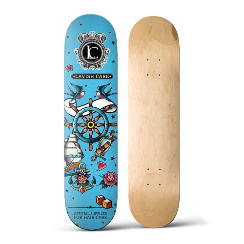 Lavish care - Skate Decoração
