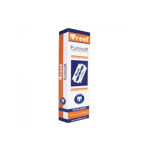 Lâminas Barbear Treet Platinium Inteiras 100 Unidades