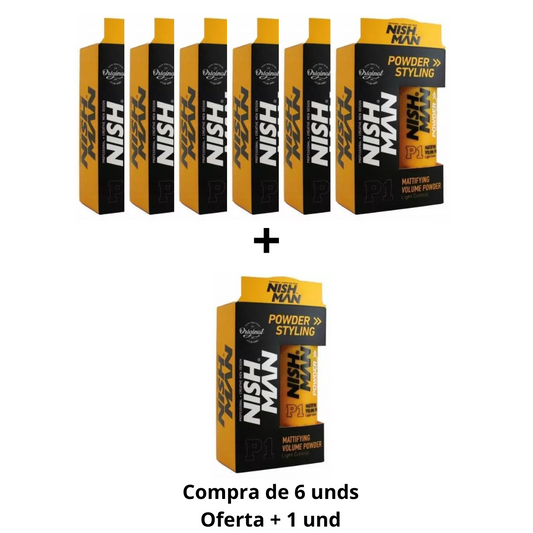 Nishman Pack cera em pó