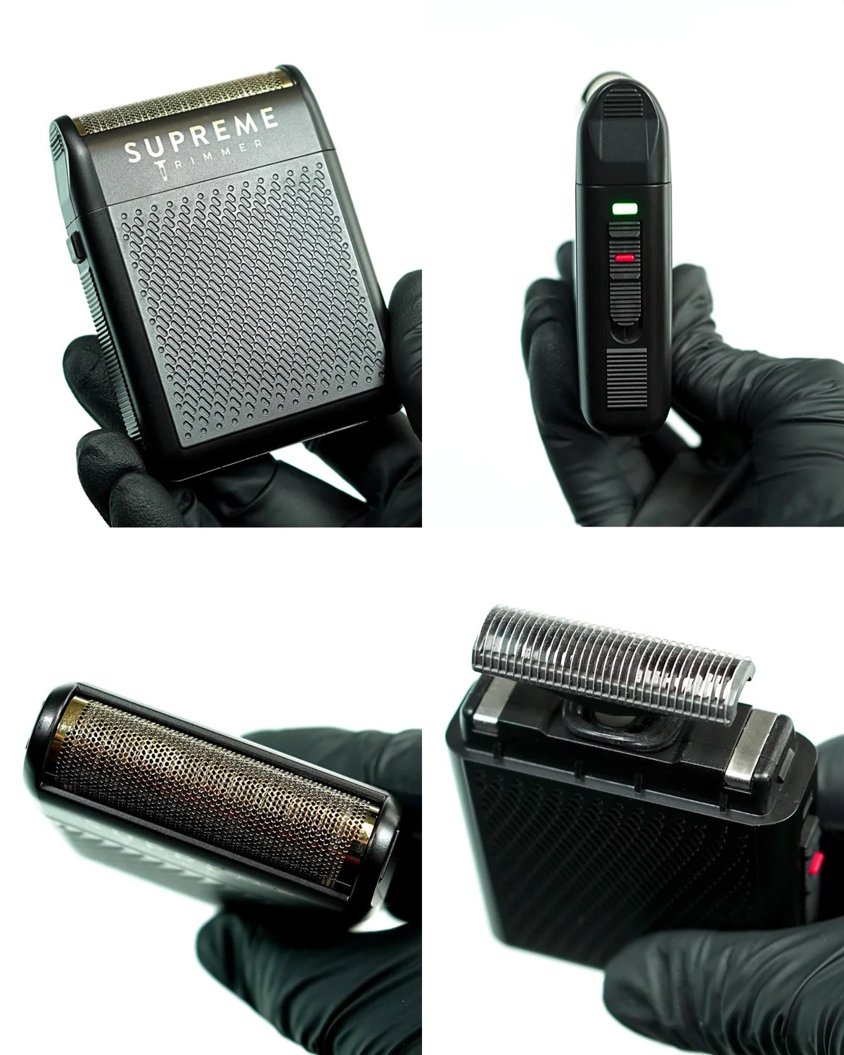 Supreme Trimmer Pro - Single Foil Shaver Black