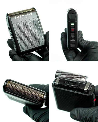 Supreme Trimmer Pro - Single Foil Shaver Black
