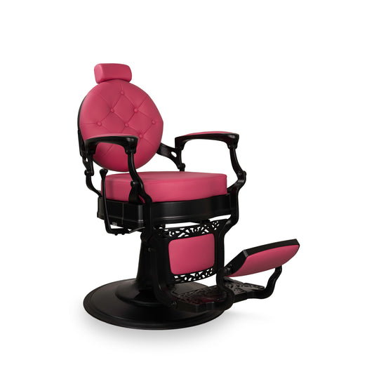 Cadeira Barbeiro CHECK ROSA