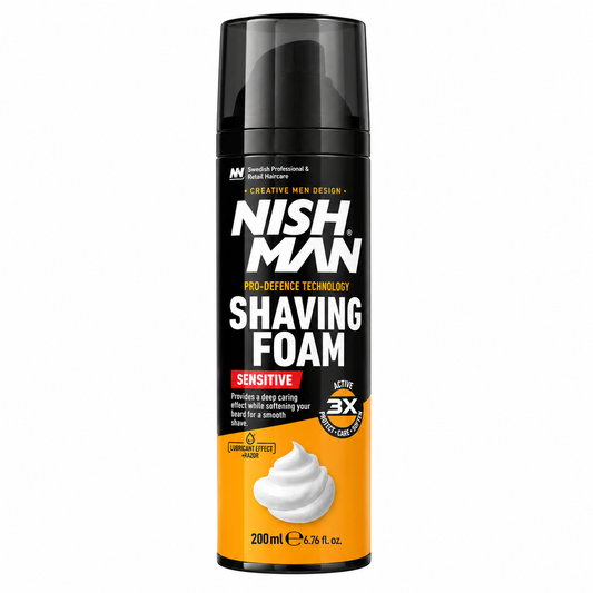 Nishman - Espuma para Barbear Sensitive 200ml