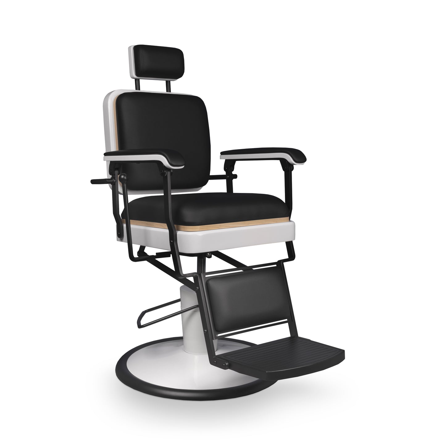 Cadeira de Barbeiro SERGE PRETA