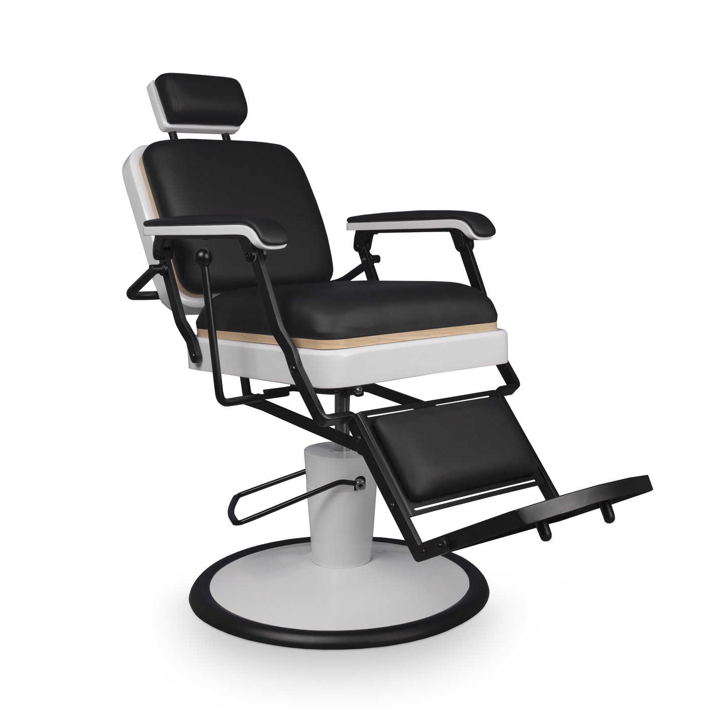 Cadeira de Barbeiro SERGE PRETA