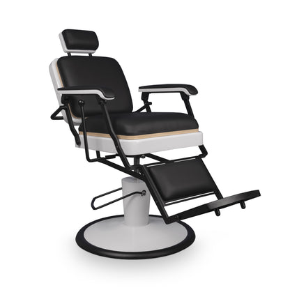 Cadeira de Barbeiro SERGE PRETA