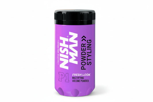 | ESCOLHE O PACK | NishMan - Cera em pó P1 FRESH LOOK 20g