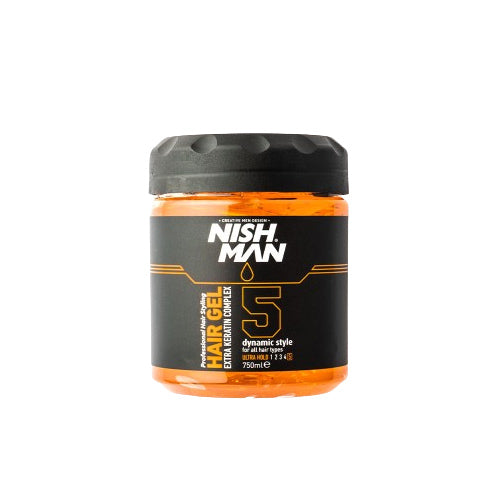 Nishman-Hair Gel Extra Queratina 750ml