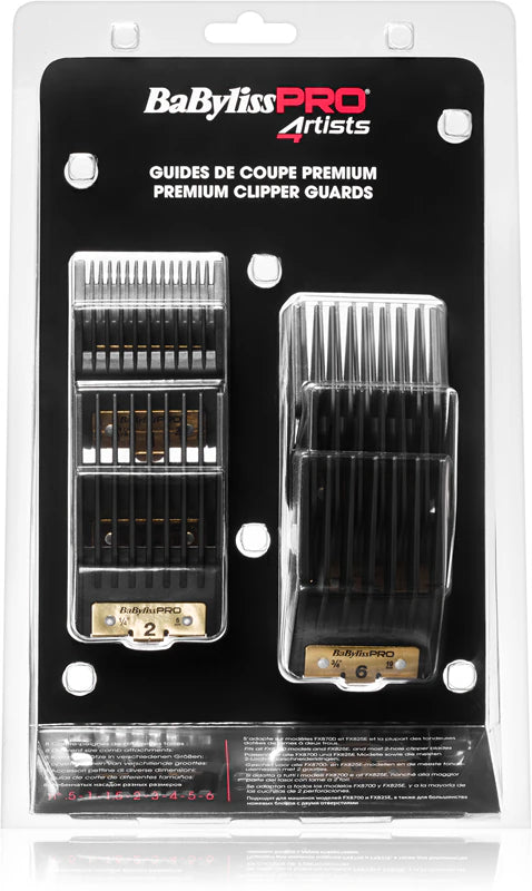 Babyliss- Pack 8 Pentes de corte PREMIUM