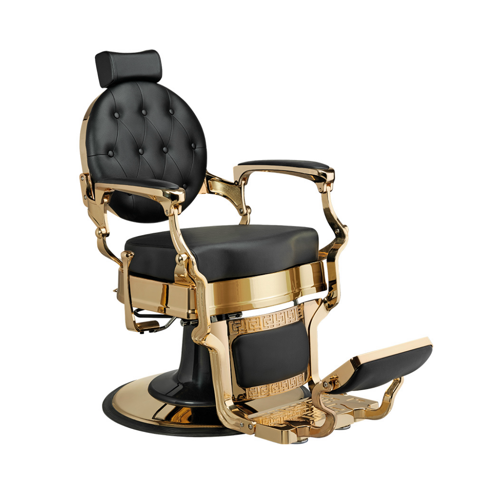 CADEIRA DE BARBEIRO BUZZ GOLD