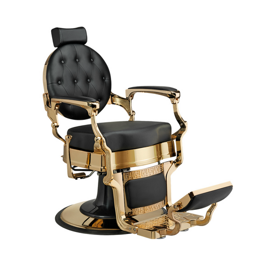 CADEIRA DE BARBEIRO BUZZ GOLD