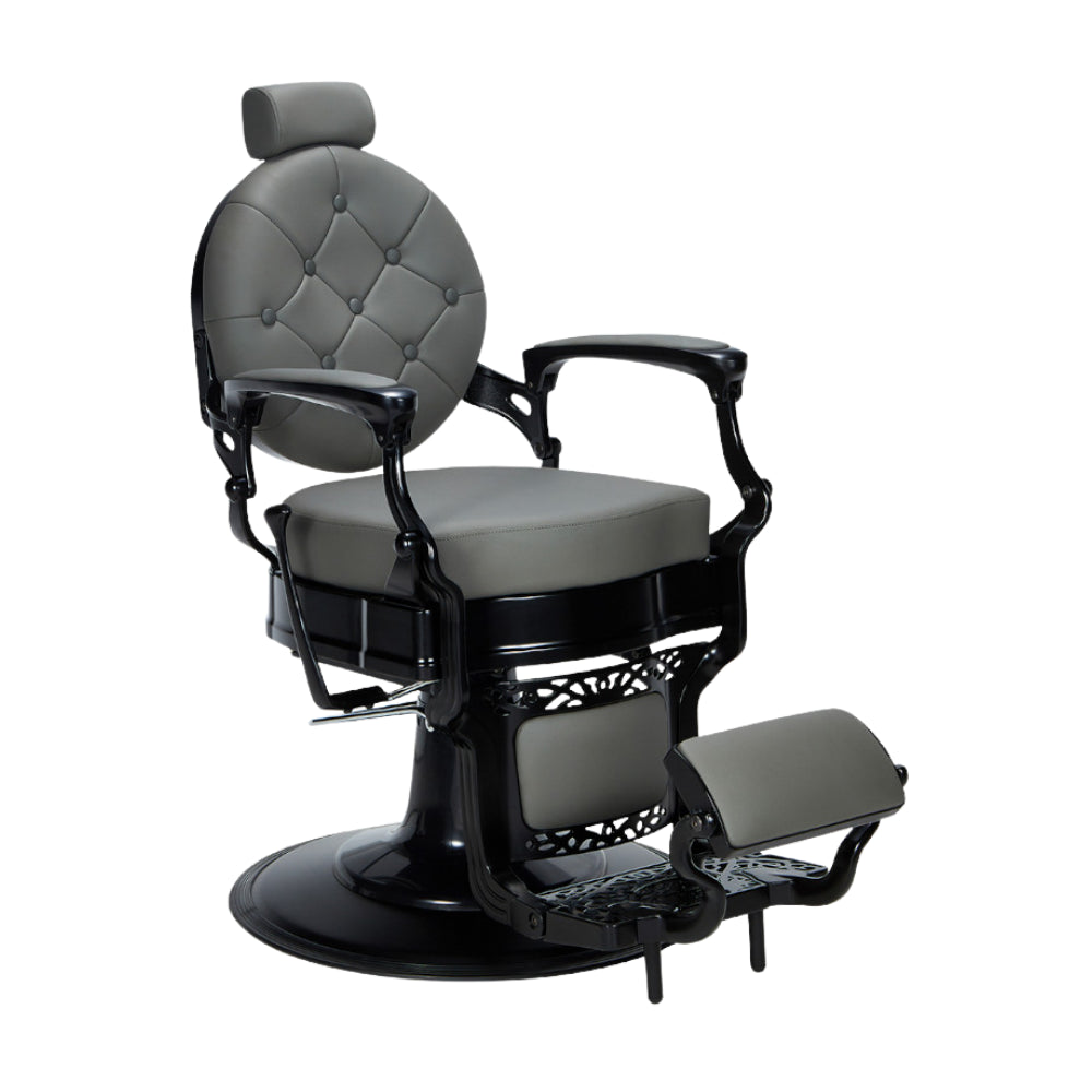 CADEIRA DE BARBEIRO GRAY PREMIUM LINE