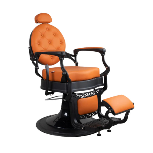 CADEIRA DE BARBEIRO ORANGE PREMIUM LINE