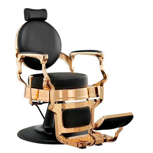 CADEIRA DE BARBEIRO SHOR GOLD